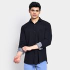 Men's Casual Shirt , Black, small image number null